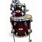 Used PDP by DW 7 Piece X7 BLACK TO RED SPARKLE Drum Kit