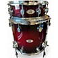 Used PDP by DW 7 Piece X7 BLACK TO RED SPARKLE Drum Kit