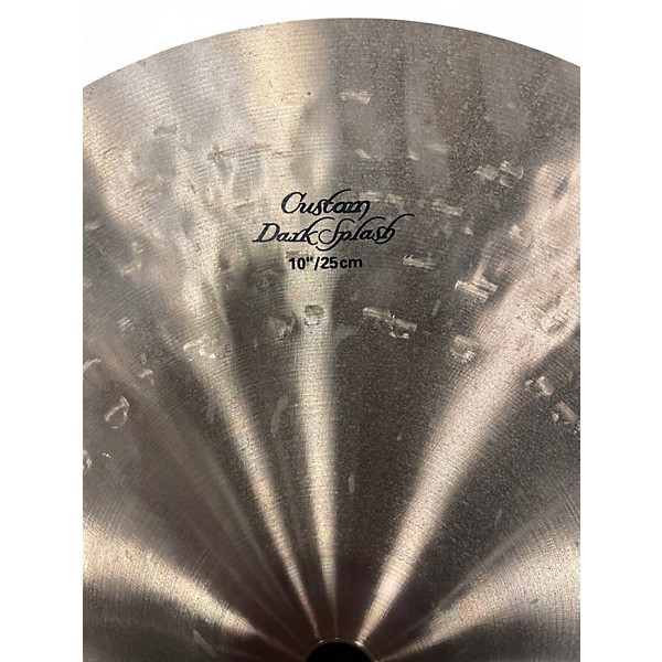 Used Zildjian 10in K Custom Dark Splash Cymbal