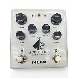 Used NUX Ace of Tone Dual Overdrive Effect Pedal