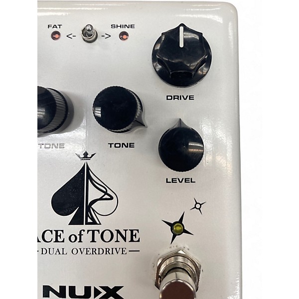 Used NUX Ace of Tone Dual Overdrive Effect Pedal