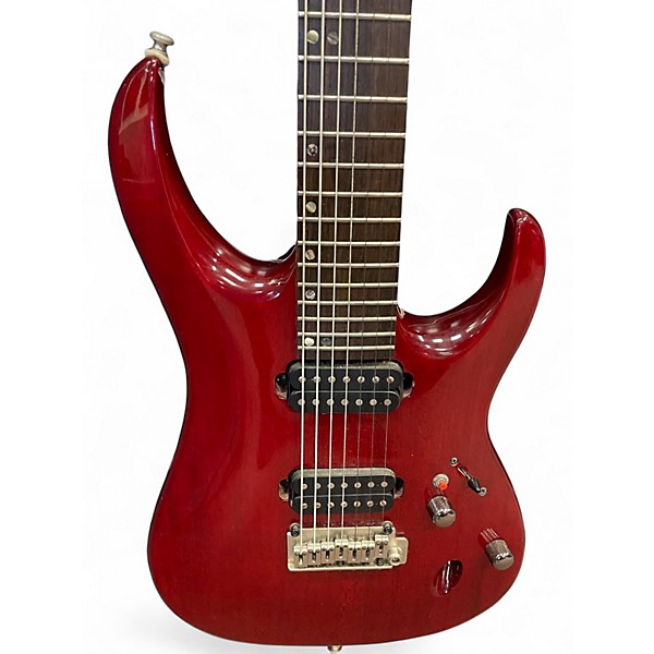 Used Cort VIVA SERIES  Trans Red Solid Body Electric Guitar
