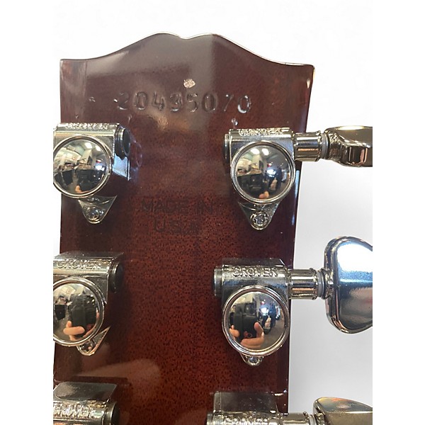 Used 2025 Gibson J45 Standard Limited Edition Red Spruce Autumn Burst Acoustic Electric Guitar