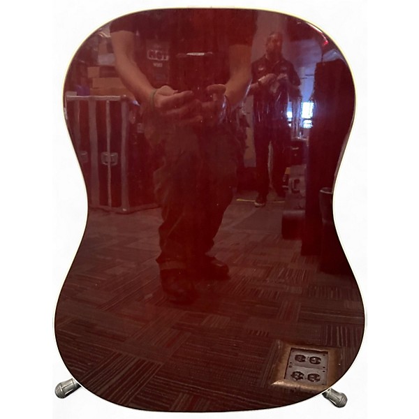 Used 2025 Gibson J45 Standard Limited Edition Red Spruce Autumn Burst Acoustic Electric Guitar