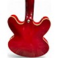 Used Epiphone ES355 Crimson Red Trans Hollow Body Electric Guitar