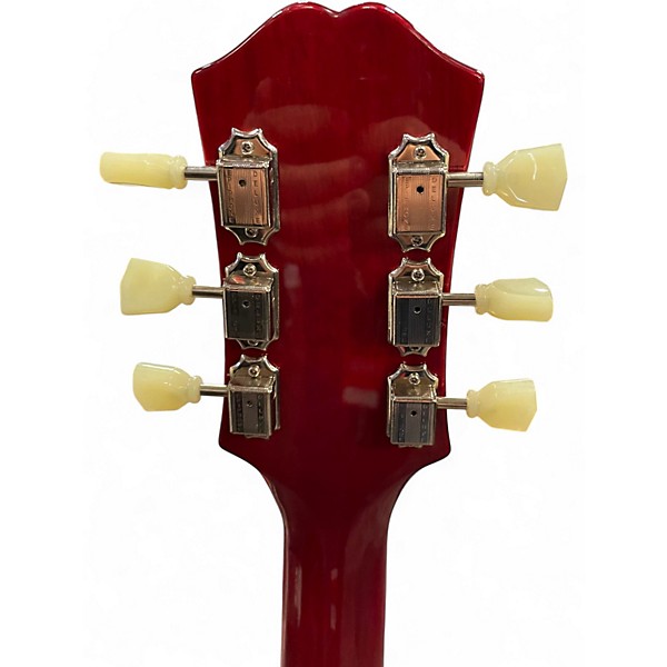 Used Epiphone ES355 Crimson Red Trans Hollow Body Electric Guitar