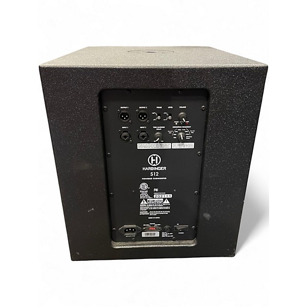 Used Harbinger S12 Powered Subwoofer