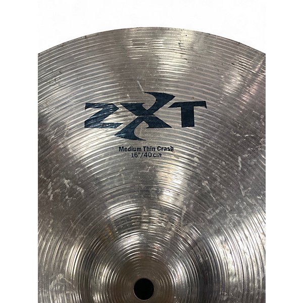 Used Zildjian 16in ZXT Medium Thin Crash Cymbal