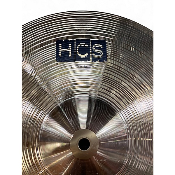 Used MEINL 14in HCS Hi Hat Pair Cymbal