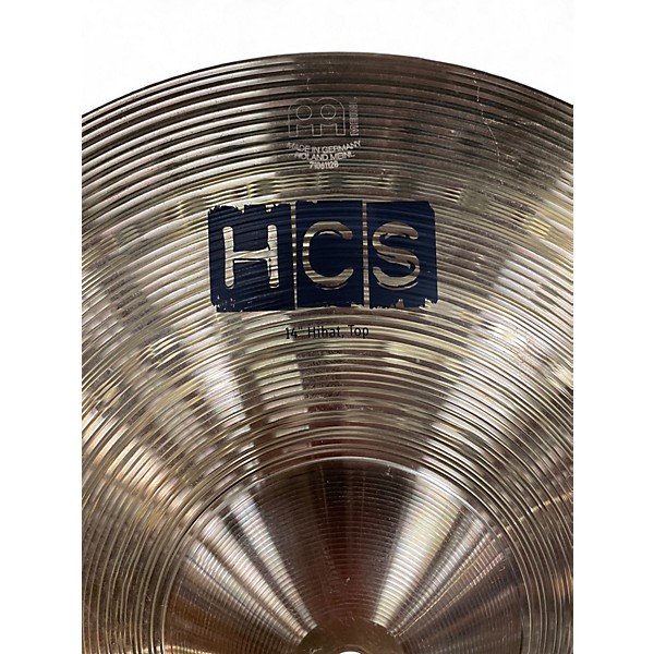 Used MEINL 14in HCS Hi Hat Pair Cymbal
