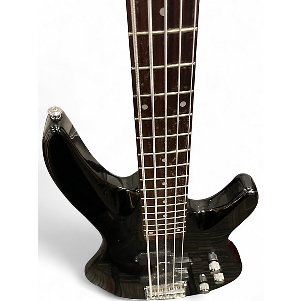 Used Samick CB5B Black Electric Bass Guitar