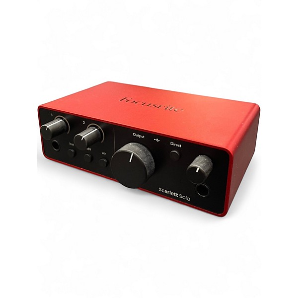 Used Focusrite Scarlett Solo Gen 4 Audio Interface
