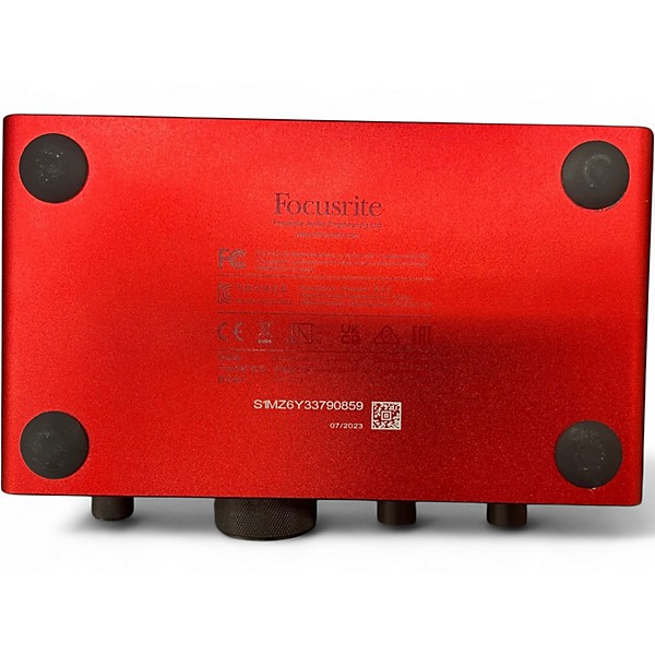 Used Focusrite Scarlett Solo Gen 4 Audio Interface