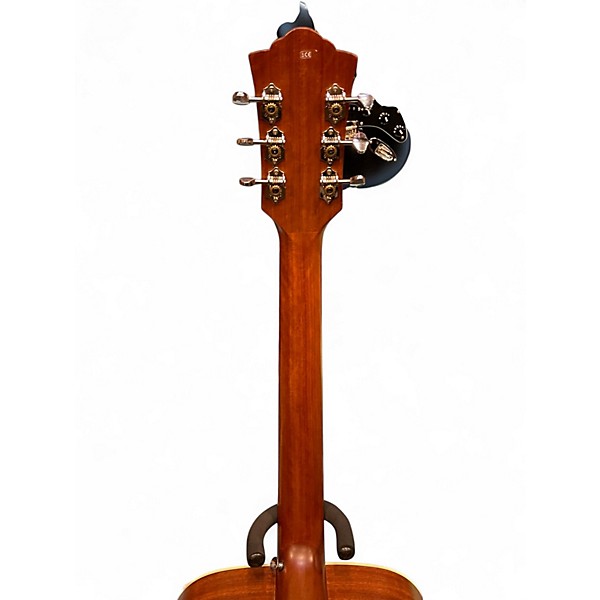 Used Guild D-24OE Natural Acoustic Electric Guitar