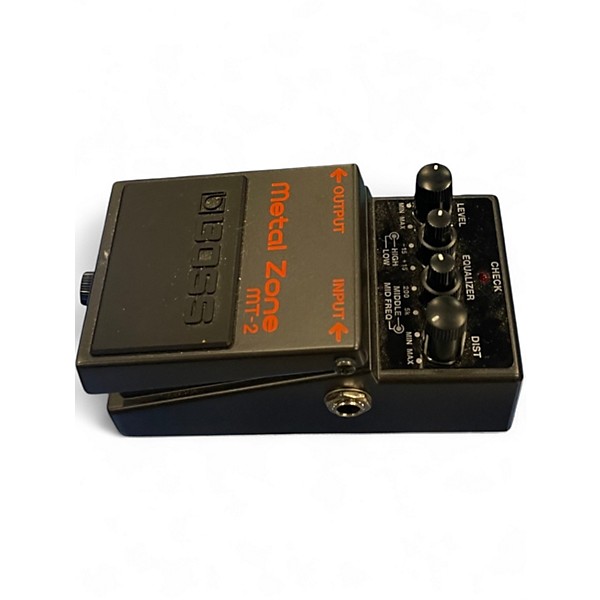 Used BOSS MT2 Metal Zone Distortion Effect Pedal
