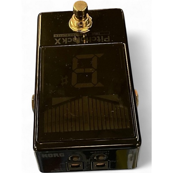 Used KORG PB01 Pitchblack Chromatic Tuner Pedal