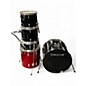 Used Ludwig 5 Piece 5 Piece Assorted Shell Pack Black Drum Kit thumbnail