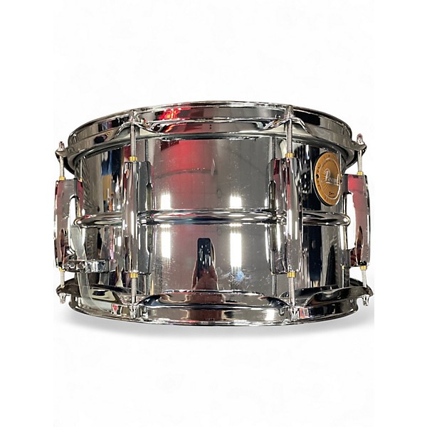 Used Pearl 6.5X14 CHROME OVER STEEL Chrome Drum