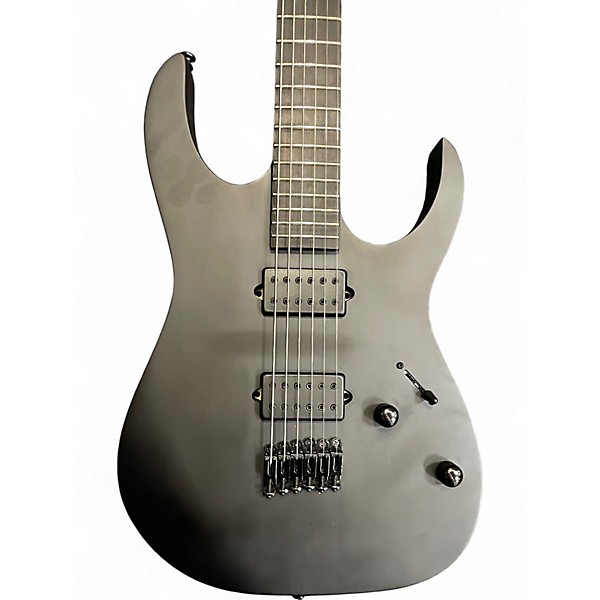 Used Ibanez RGRTBB21 Flat Black Solid Body Electric Guitar