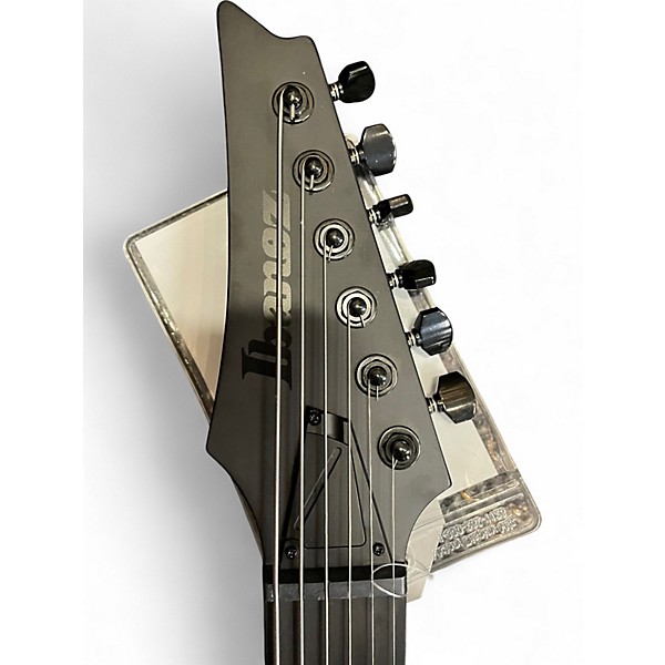 Used Ibanez RGRTBB21 Flat Black Solid Body Electric Guitar