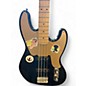 Used Squier Paranormal Jazz Bass 54 Black Electric Bass Guitar thumbnail