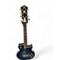 Used Minnarick Lotus Blue Burst Solid Body Electric Guitar thumbnail