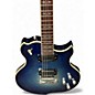 Used Minnarick Lotus Blue Burst Solid Body Electric Guitar
