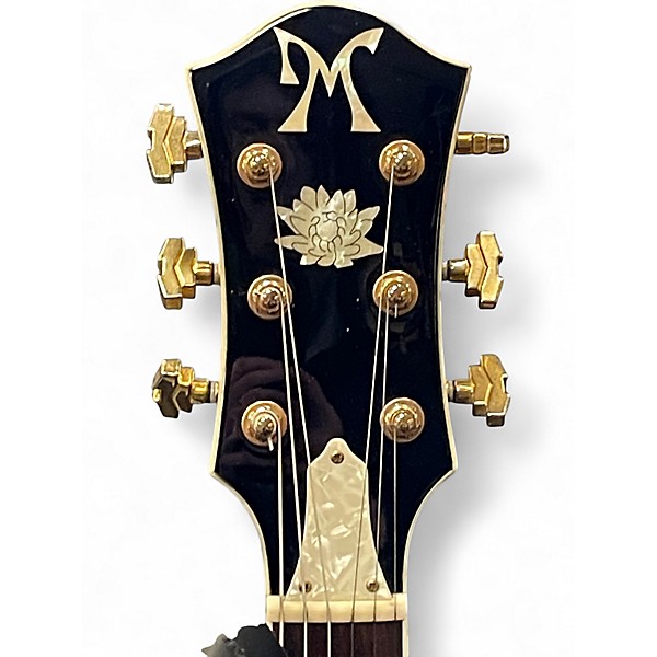 Used Minnarick Lotus Blue Burst Solid Body Electric Guitar