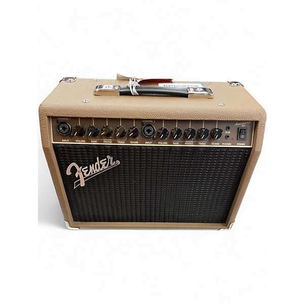 Used Fender Acoustasonic Jr 40W Acoustic Guitar Combo Amp