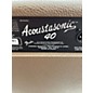 Used Fender Acoustasonic Jr 40W Acoustic Guitar Combo Amp