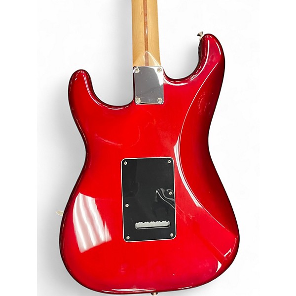 Used Fender FSR Standard Stratocaster HSS Candy Red Burst Solid Body Electric Guitar