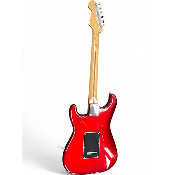Used Fender FSR Standard Stratocaster HSS Candy Red Burst Solid Body Electric Guitar