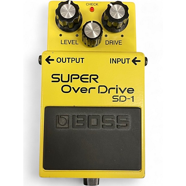 Used BOSS SD1 Super Overdrive Effect Pedal