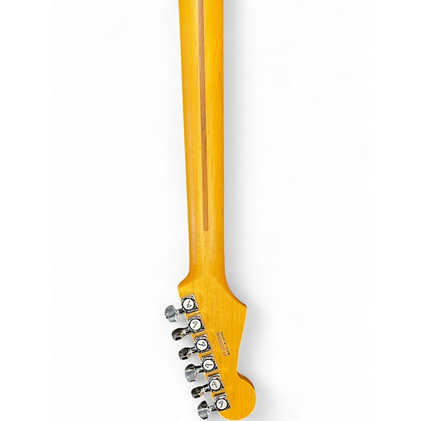 Used Fender Aerodyne Stratocaster Bright White Solid Body Electric Guitar