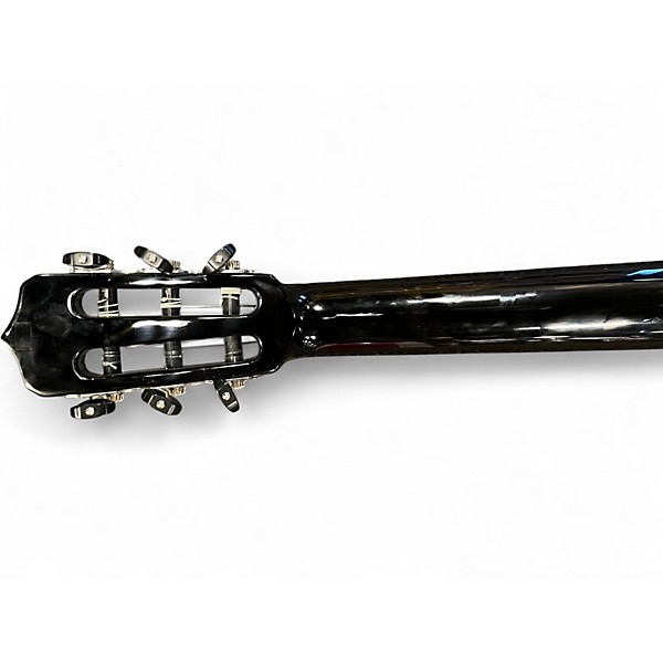 Used Cordoba Fusion 5 Jet Black and White Classical Acoustic Guitar