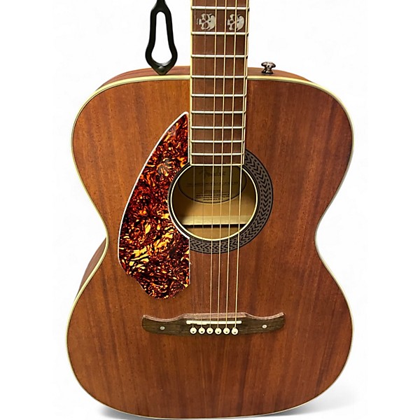 Used Fender Tim Armstrong Hellcat Left Handed Natural Acoustic Electric Guitar