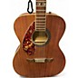 Used Fender Tim Armstrong Hellcat Left Handed Natural Acoustic Electric Guitar