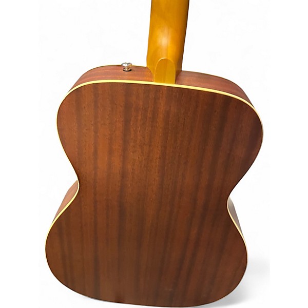 Used Fender Tim Armstrong Hellcat Left Handed Natural Acoustic Electric Guitar