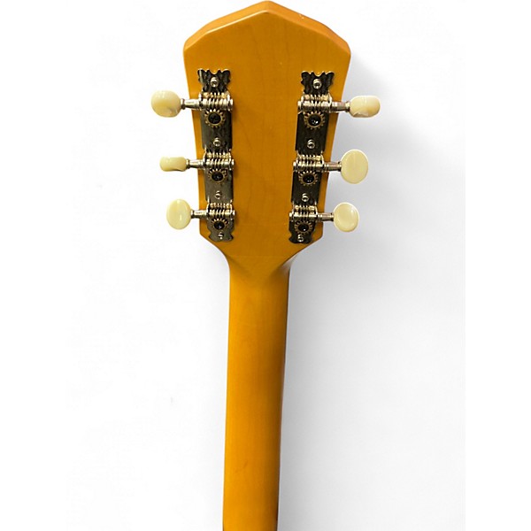 Used Fender Tim Armstrong Hellcat Left Handed Natural Acoustic Electric Guitar