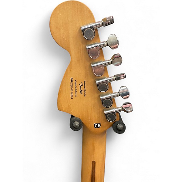 Used Squier Standard Stratocaster 2 Color Sunburst Solid Body Electric Guitar