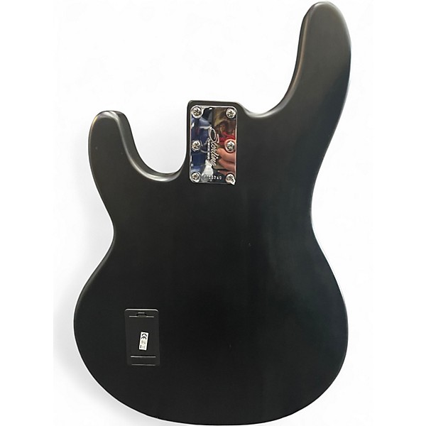 Used Sterling by Music Man Ray4 Satin Black Electric Bass Guitar