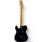 Used Fender American QMT Telecaster Pale Moon Ebony Fingerboard Limited Transparent Black Solid Body Electric Guitar