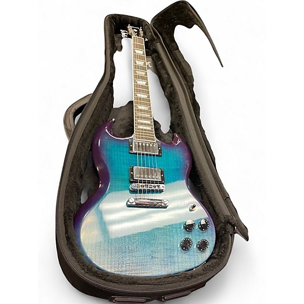 Used Gibson SG Modern BLUEBERRY FADE Solid Body Electric Guitar