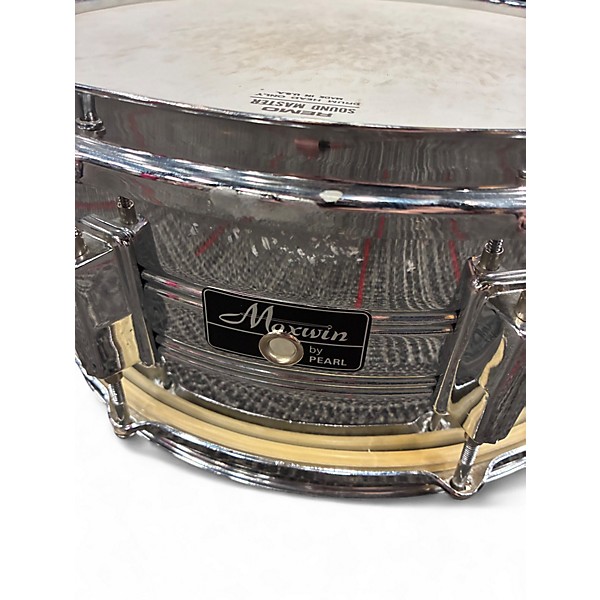 Used Maxwin By Pearl 5.5X14 Snare Chrome Drum