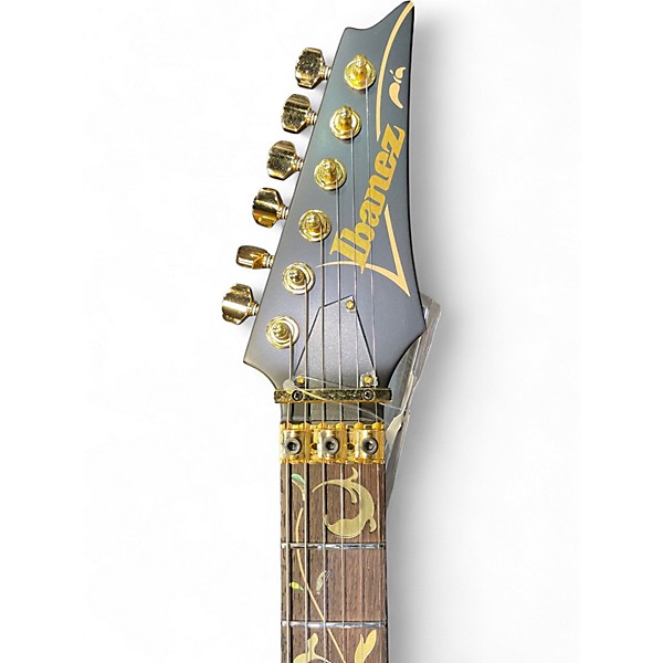 Used Ibanez PIA3761 Steve Vai Signature Black Onyx Solid Body Electric Guitar