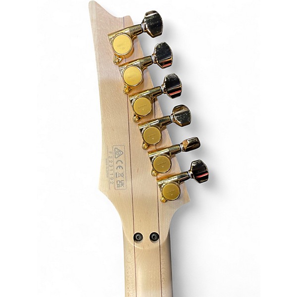 Used Ibanez PIA3761 Steve Vai Signature Black Onyx Solid Body Electric Guitar