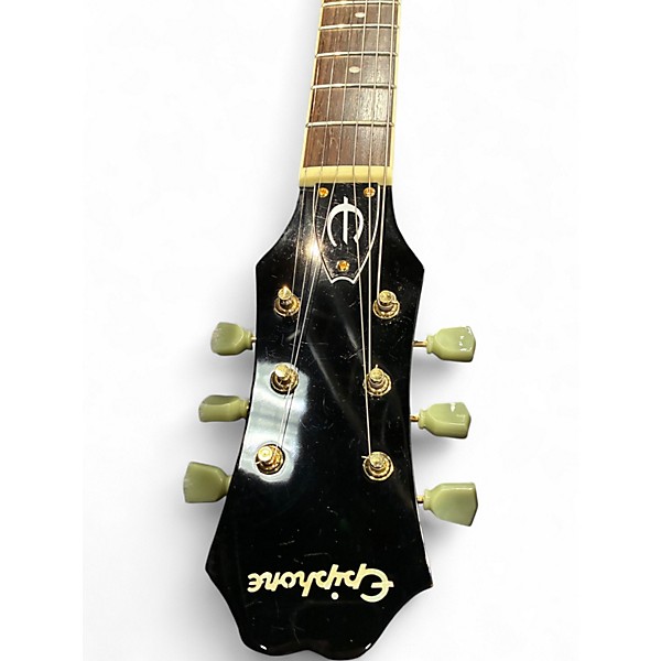 Used 2012 Epiphone ZEPHYR REGENT 2 Color Sunburst Acoustic Electric Guitar