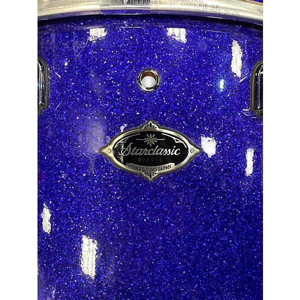 Used TAMA 4 Piece Starclassic Birch Bubinga Cobalt Drum Kit