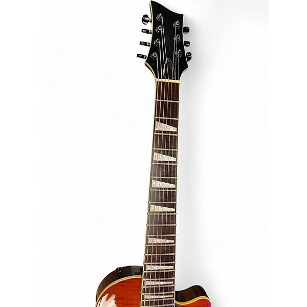 Used Grote 7 STRING ARCHTOP 2 Color Sunburst Hollow Body Electric Guitar