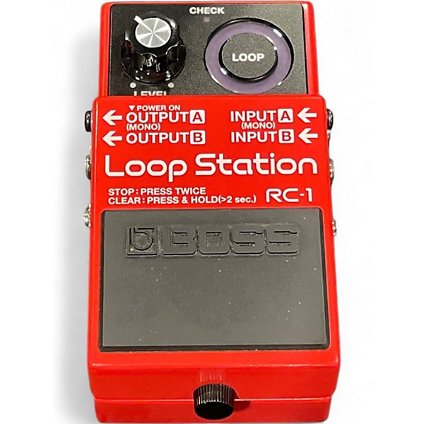 Used BOSS RC1 Loop Station Pedal